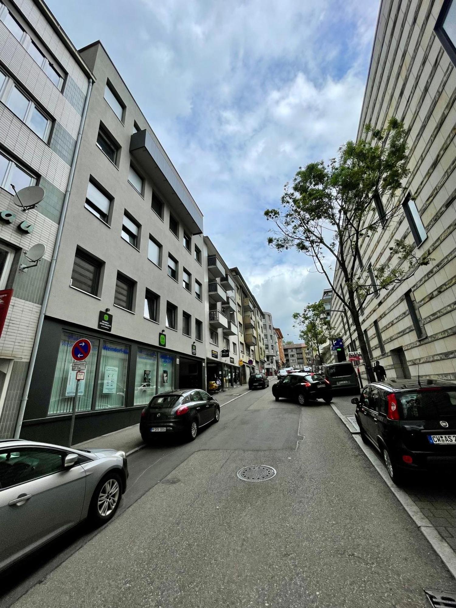 Neu Wunderschoenenes Weisses Apartament Am Schloessle Zentrum Goldstadt Pforzheim Buitenkant foto
